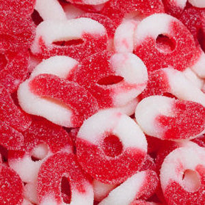 Cherry Gummi Rings - Red 4.5lb
