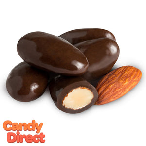 Dark Chocolate Covered Almonds - 10lb