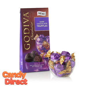 Dark Chocolate Godiva Truffles Bags - 6ct