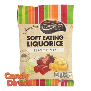 Darrell Lea Licorice Mixed Flavors 7oz Peg Bag - 8ct