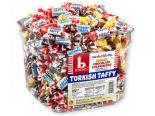 Assorted Turkish Taffy by Bonomo - 216ct Tub