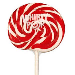 Red & White Whirly Pops - 24ct