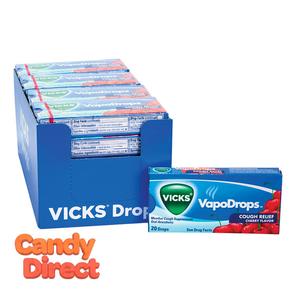 Drops Vick's Cherry - 20ct