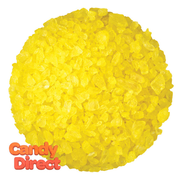 Dryden And Palmer Yellow Lemon Rock Candy Crystals - 5lbs