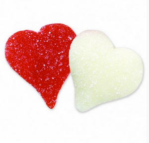Valentine Gummi Sour Hearts - 5lb