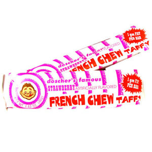 French Chew Taffy Strawberry - 1.62oz 24ct