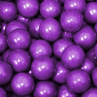 Purple Bubble Gum Balls - 2lb