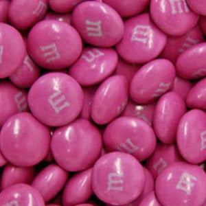 Hot Pink M&M's - Milk Chocolate 10lb
