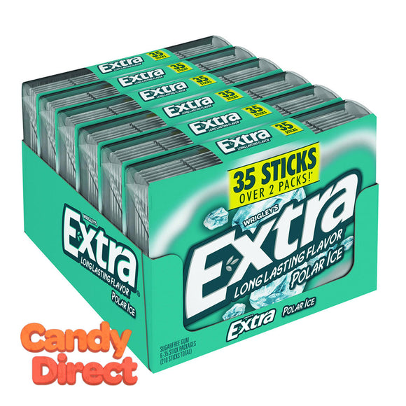 Extra Gum Polar Ice Mega Pack 4.13oz - 6ct