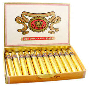 Gold Chocolate Cigars - 24ct
