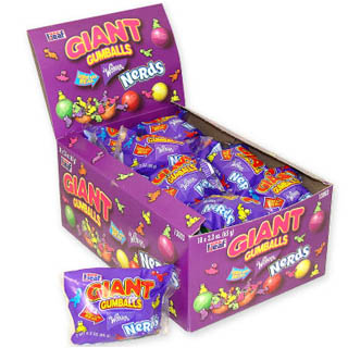 Nerds Giant Gum Balls - 18ct