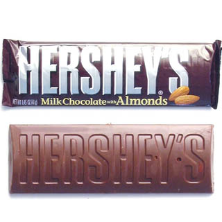 Hershey's Milk Chocolate w/ Almonds - 36ct