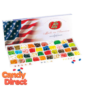 Flag Gift Box Jelly Belly 40-Flavor - 5ct