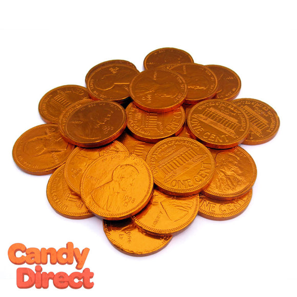 Fort Knox Large Chocolate Pennies - 1lb
