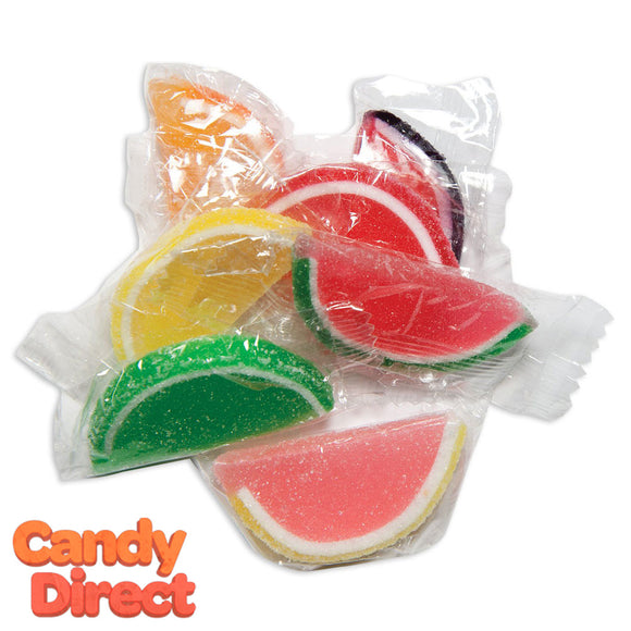 Fruit Slices Candy Wrapped - 5lb