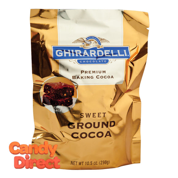 Ghirardelli Baking Cocoa Sweet Ground 10.5oz Pouch - 16ct