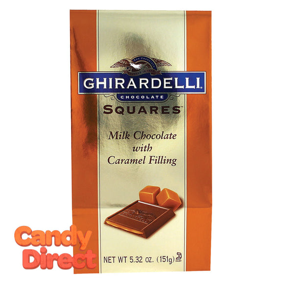 Ghirardelli Caramel Squares Milk Chocolate 5.32oz Bag - 6ct