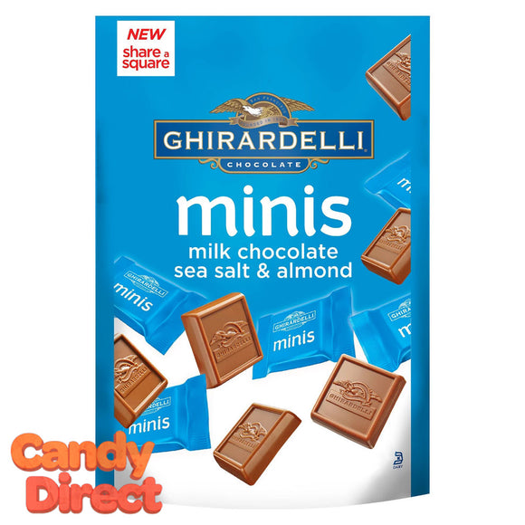 Ghirardelli Minis Milk Chocolate Sea Salt & Almond - 6ct