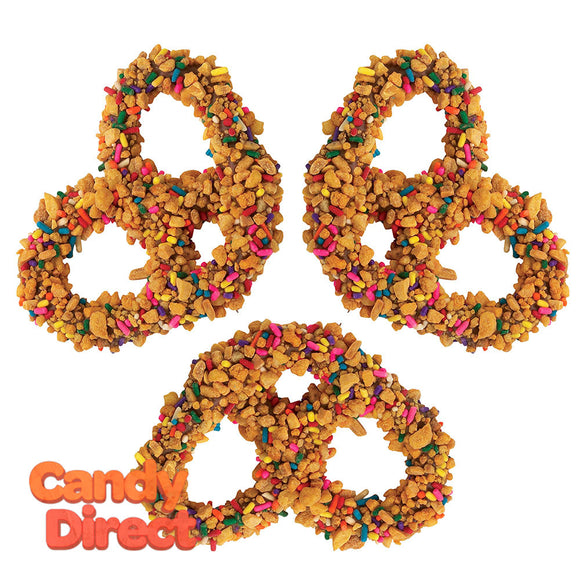 Giambri's Peanut Brittle Crunch Covered Pretzel Milk Chocolate - 3lbs