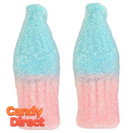 Giant Sour Bubble Gum Gummi Cola Bottles Gustaf's - 2.2lb