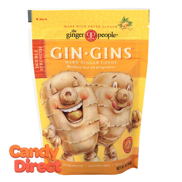 Ginger People Candy Gin Gins Hard 3oz Bag - 12ct