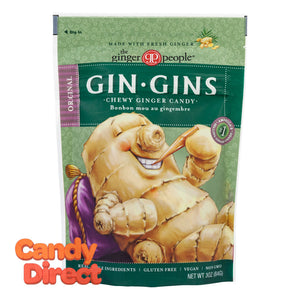 Ginger People Chews Original Ginger 3oz Bag - 12ct