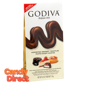 Godiva Assorted Dessert Truffles 4.2oz Bag - 6ct