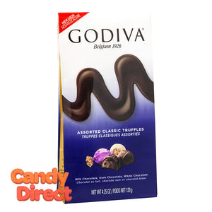 Godiva Assorted Truffles 4.25oz Bag - 6ct