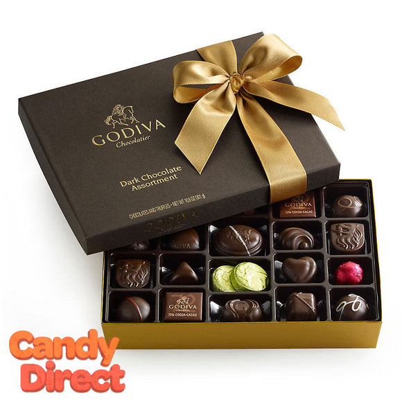 Godiva Gift Box Dark Chocolate 27pc - 12ct