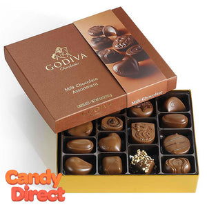 Godiva Gift Box Milk Chocolate 15pc - 12ct