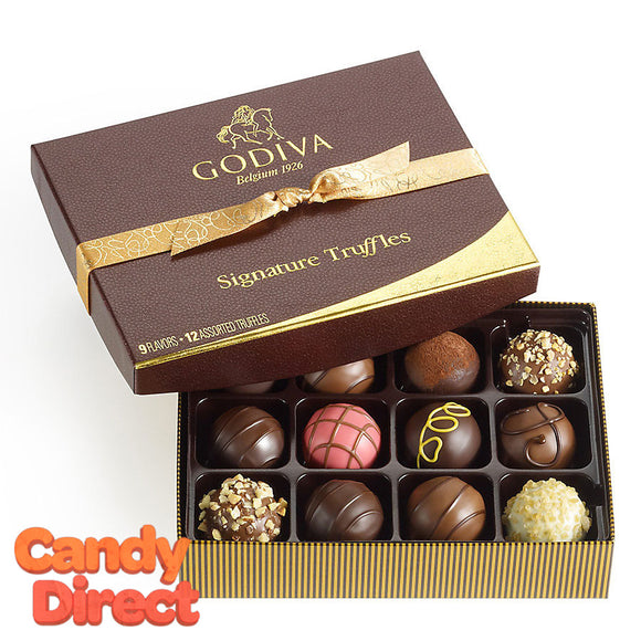 Godiva Gift Box Signature Chocolate Truffles 12pc