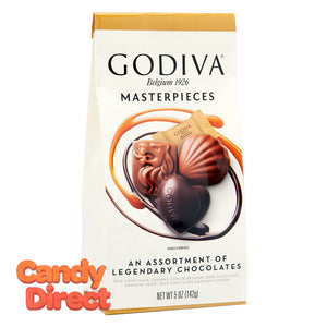Godiva Masterpiece Assorted Chocolates 5.1oz Bag - 6ct