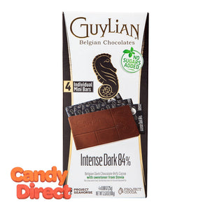 Guylian Dark Chocolate No Sugar Added 3.5oz Bar - 12ct
