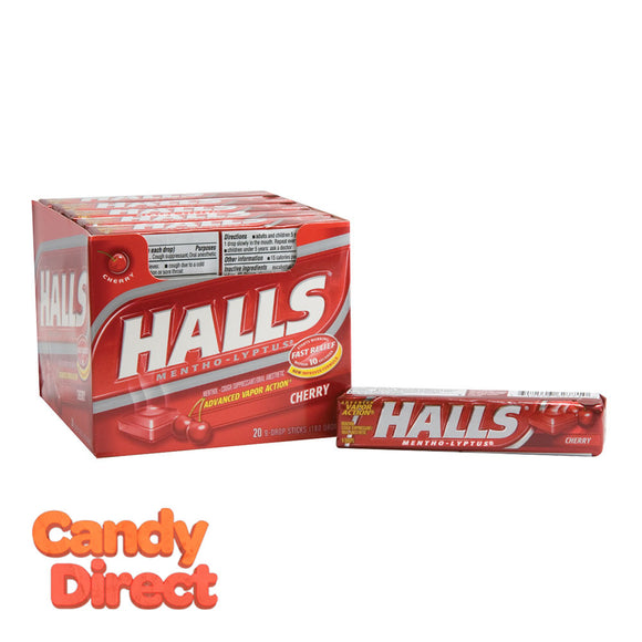 Halls Cough Drops Cherry - 20ct