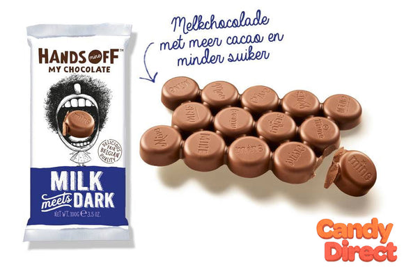 Hands-Off My Chocolate Bars Milk Meets Dark - 12ct