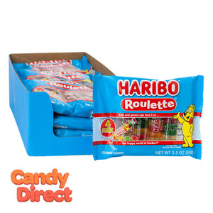 Haribo Gummy Candy Roulette 4 Pc 3.5oz - 15ct
