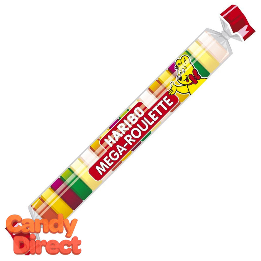 thumbnail image 2 of Haribo Mega Roulette Gummies – 8 Count Rolls – Authentic German Candy – Free Shipping 2 of 5