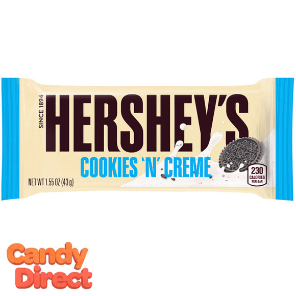 Cookies N Cream Hershey's Bars - 36ct