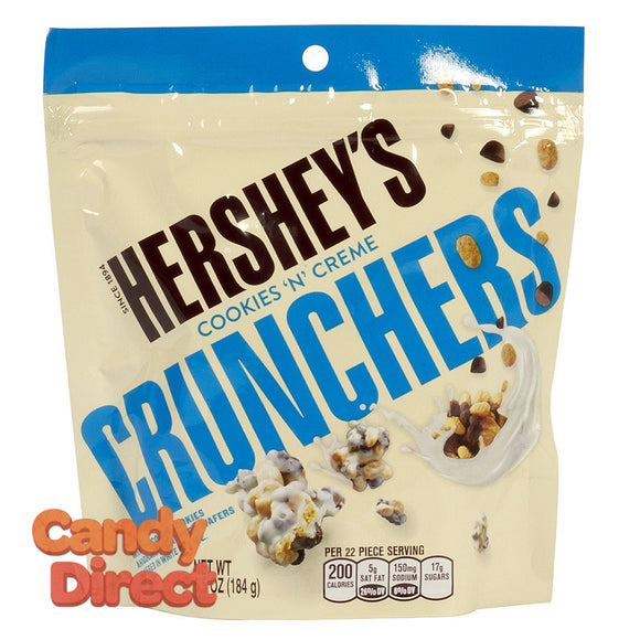Hershey's Cookies N Creme Crunchers 6.1oz Peg Bag - 8ct