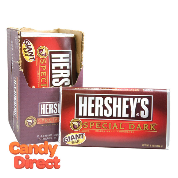 Hershey's Giant Bar Special Dark 6.8oz - 12ct