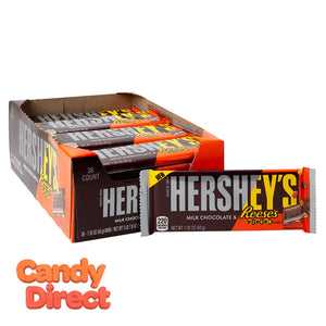 Hershey's With Reese's Pieces Milk Chocolate 1.55oz - 36ct