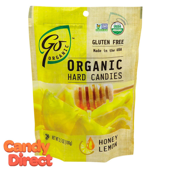 Honey Lemon Organic Hard Candy GoOrganic - 6ct