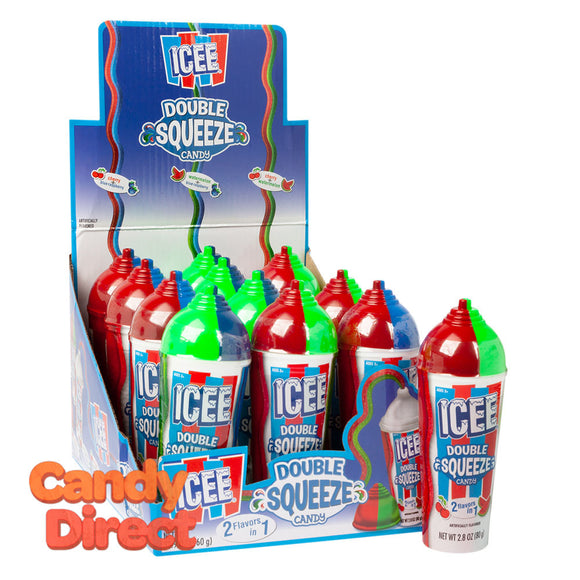 Icee Candy Double Squeeze 2.8oz - 12ct