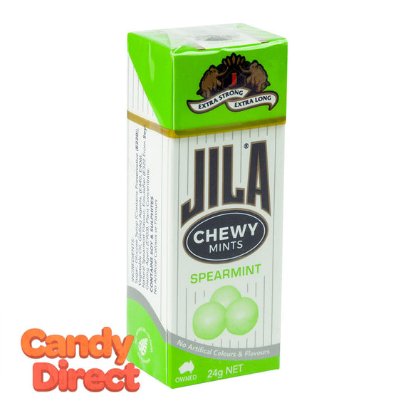 Jila Spearmint Chewy Mints 0.85oz - 12ct