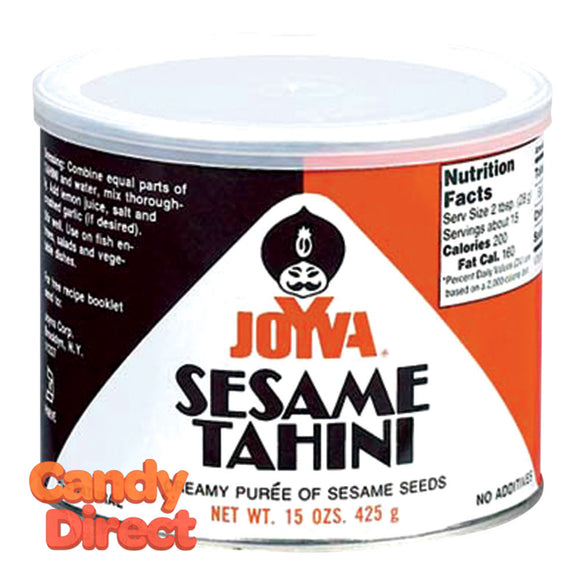 Joyva Tahini Sesame 15oz Tin - 12ct