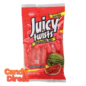 Juicy Twists Watermelon 5oz Peg Bag - 12ct