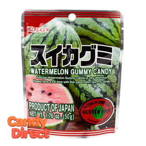 Kasugai Watermelon Gummy 1.76 Pouch - 12ct