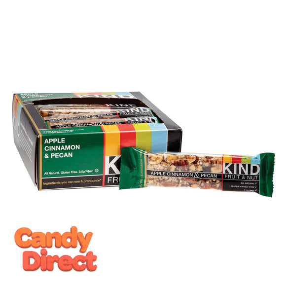 Kind Apple Cinnamon And Pecan 1.4oz Bar - 12ct