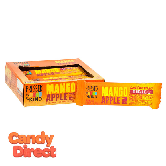 Kind Mango Apple Chia Pressed 1.2oz Bar - 12ct