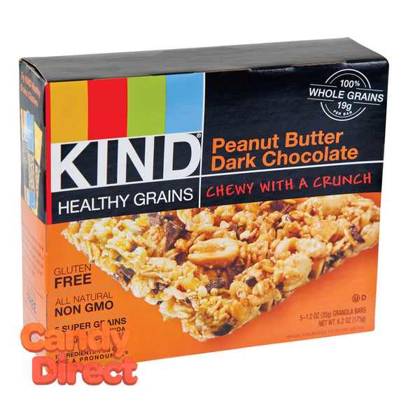 Kind Peanut Butter Dark Chocolate Granola Bars 5-Piece 6.2oz Box - 8ct